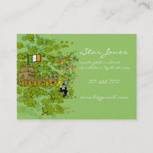Tarjeta De Visita Lucky Leprechaun Castle