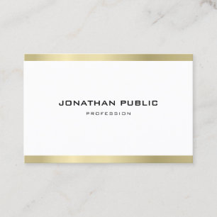 Tarjeta De Visita Lujo de moda profesional minimalista elegante del
