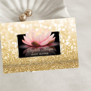 Tarjeta De Visita Lujo Elegante Estiloso, Moderno, Brillante Bokeh L