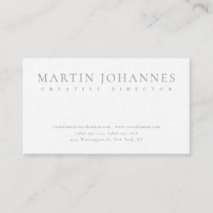 Tarjeta De Visita Lujo extra creativo grueso elegante profesional