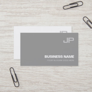 Tarjeta De Visita Lujo llano elegante moderno del diseño creativo