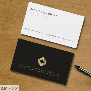 Tarjeta De Visita Lujo minimalista