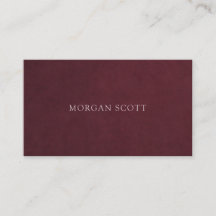 Lujo Minimalista Estampado de Terciopelo Burgundy