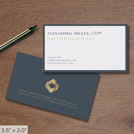 Tarjeta De Visita Lujo Minimalista moderno