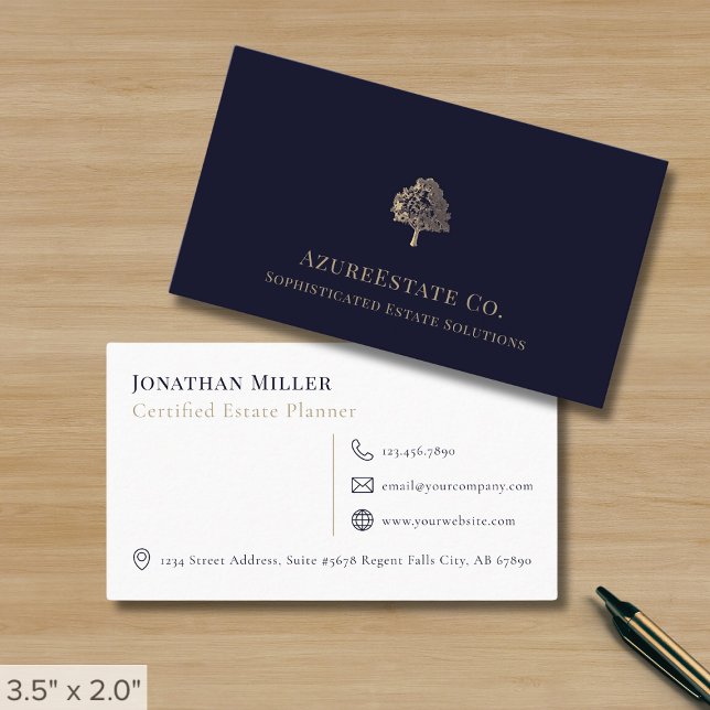 Tarjeta De Visita Lujo Minimalista profesional (Subido por el creador)
