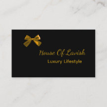 Lujo Negro y Bow de Oro Chic Empresarial Boutique
