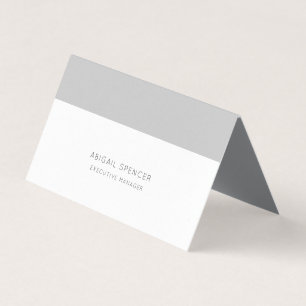 Tarjeta De Visita Lujo Perla Sencillo Minimalista Profesional
