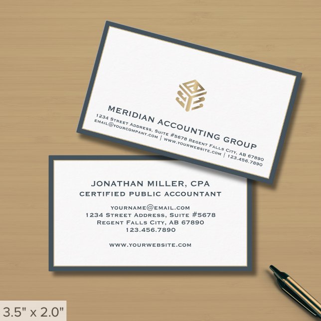 Tarjeta De Visita Lujo profesional minimalista (Subido por el creador)