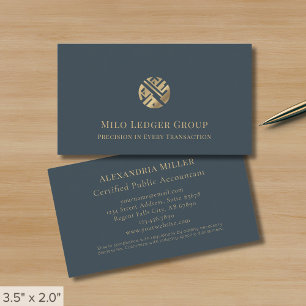 Tarjeta De Visita Lujo simple y elegante