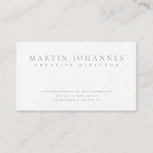 Tarjeta De Visita Lujo ultra creativo grueso elegante profesional