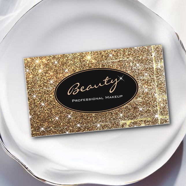 Tarjeta De Visita Luminosa maquillaje profesional de belleza Purpuri (Subido por el creador)