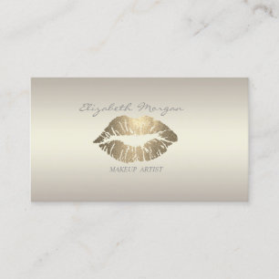 Tarjeta De Visita Luminoso y encantador profesional moderno, labios