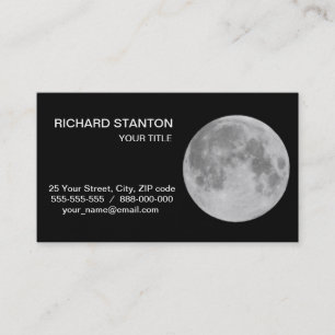Tarjeta De Visita Luna
