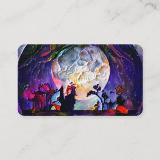 Tarjeta De Visita Luna de Asia
