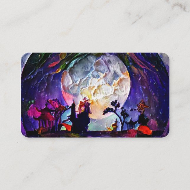 Tarjeta De Visita Luna de Asia (Anverso)