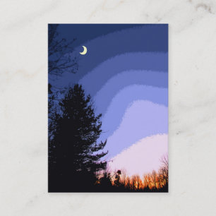 Tarjeta De Visita Luna de Sol ATC