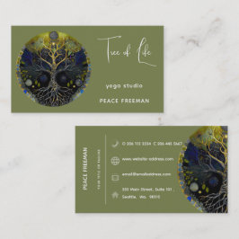 Tarjeta De Visita Luna Rising | Árbol de la Vida
