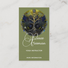 Tarjeta De Visita Luna Rising | Árbol de la Vida