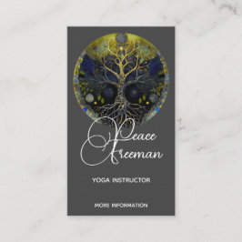 Tarjeta De Visita Luna Rising | Árbol de la Vida