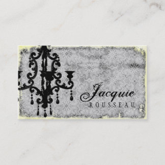 Tarjeta De Visita Lustre Passionné - gris de la CROMATOGRAFÍA