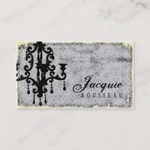 Tarjeta De Visita Lustre Passionné - gris de la CROMATOGRAFÍA