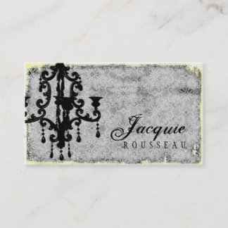 Tarjeta De Visita Lustre Passionné - gris de la CROMATOGRAFÍA