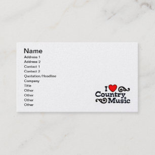 Tarjeta De Visita luvcmusic