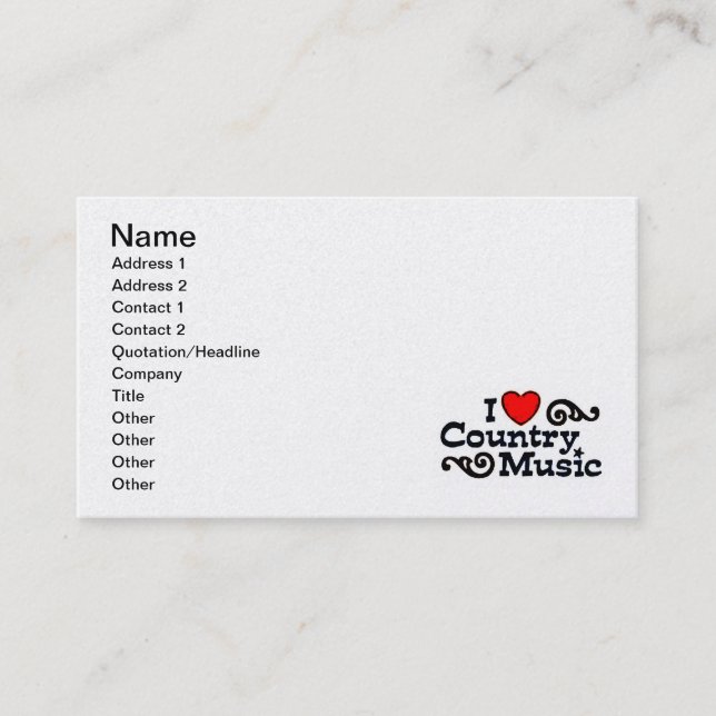 Tarjeta De Visita luvcmusic (Anverso)