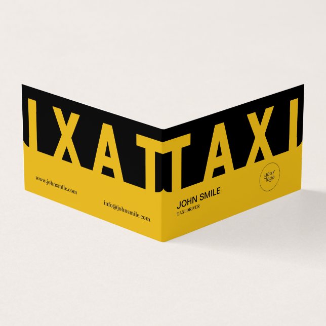 Tarjeta De Visita LuxeCab (Exterior)