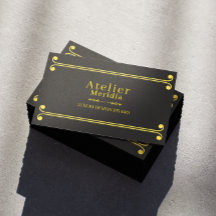 Luxury Black and Gold Floral Elegant