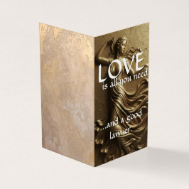 Tarjeta De Visita Luxury Gilded Zenith Lawyer Book Fold Business