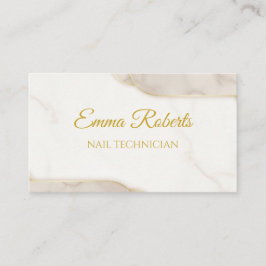 Tarjeta De Visita Luxury Gold Elegant Business Card | Modern Minimal