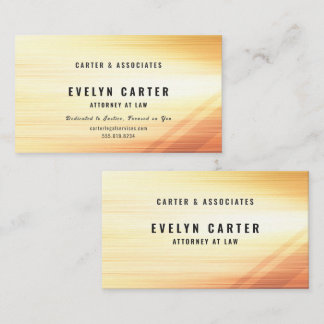 Tarjeta De Visita Luxury Gold Woodgrain Attorney Law Firm-type2
