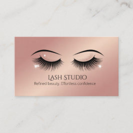 Tarjeta De Visita Luxury Lash Business Card  Luxury Design