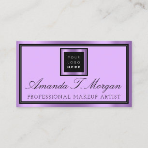 Tarjeta De Visita Luxury Services Interior Event Boda Purple