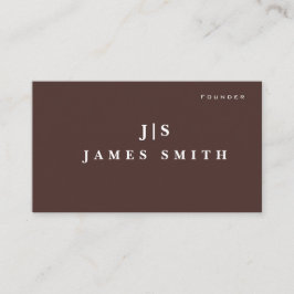 Tarjeta De Visita Luxury Small Business Business Card | Editable