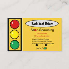 Tarjeta De Visita Luz de parada