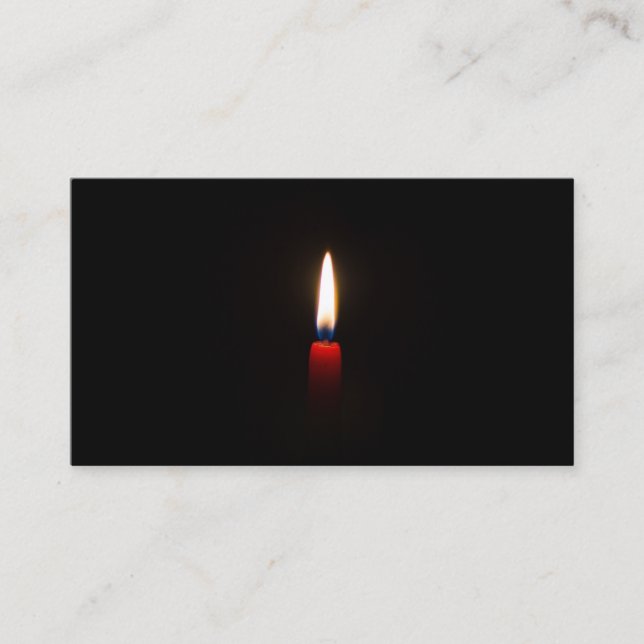 Tarjeta De Visita Luz en la oscuridad (Anverso)