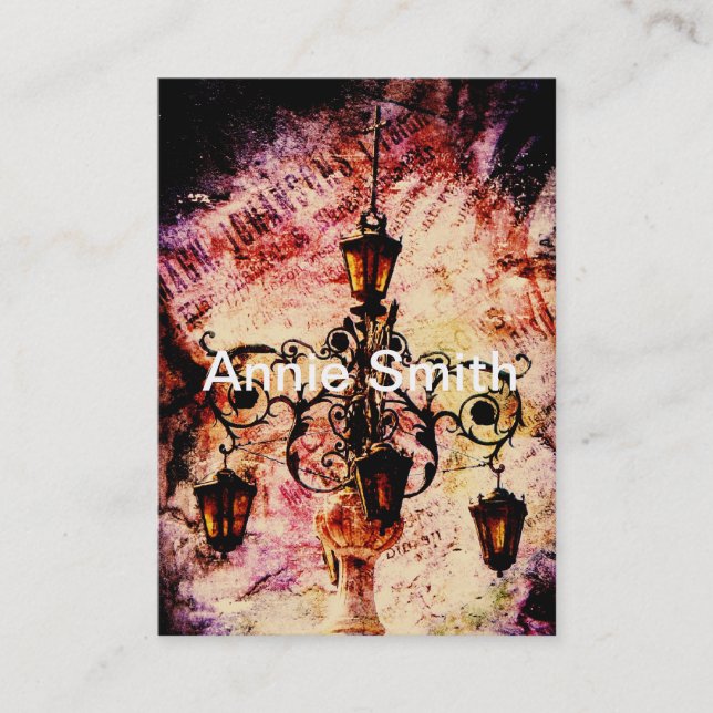 Tarjeta De Visita Luz Plaza (Anverso)