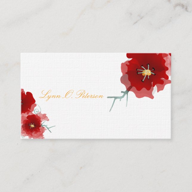 Tarjeta De Visita Lynn (Anverso)