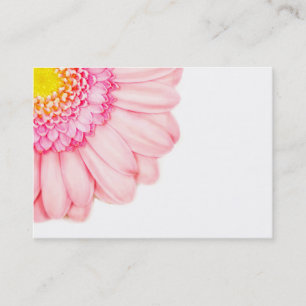 Tarjeta de visita macra de la naturaleza de la