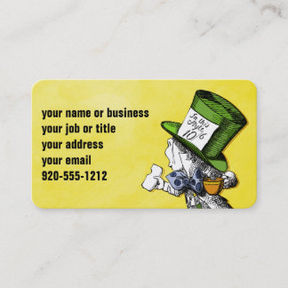 Tarjeta De Visita +{ Mad Hatter }+
