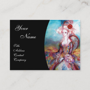 Tarjeta De Visita MADAME POMPADOUR Beauty, Salon, Spa, Makeup Artist