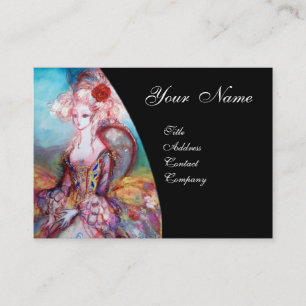 Tarjeta De Visita MADAME POMPADOUR Beauty,Salon,Spa ,Makeup Artist