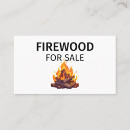 Tarjeta De Visita Madera De Fuego Para Venta Profesional Pequeña Emp