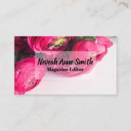 Tarjeta De Visita Madison Professional Floral Business Card