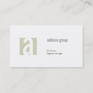 Tarjeta De Visita Madison XIII