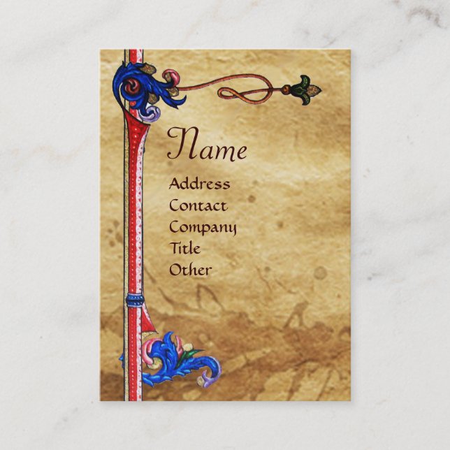 TARJETA DE VISITA MADONNA DEL PARQUE FLORAL ROSA BOWER (Anverso)