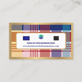 Tarjeta De Visita Madras de las Islas Vírgenes Estadounidenses Perso