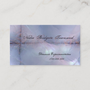 Tarjeta De Visita Madre de Pearl Effect 2 Biz Cards